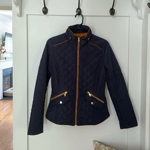 H&M Navy/Camel/Gold Jacket